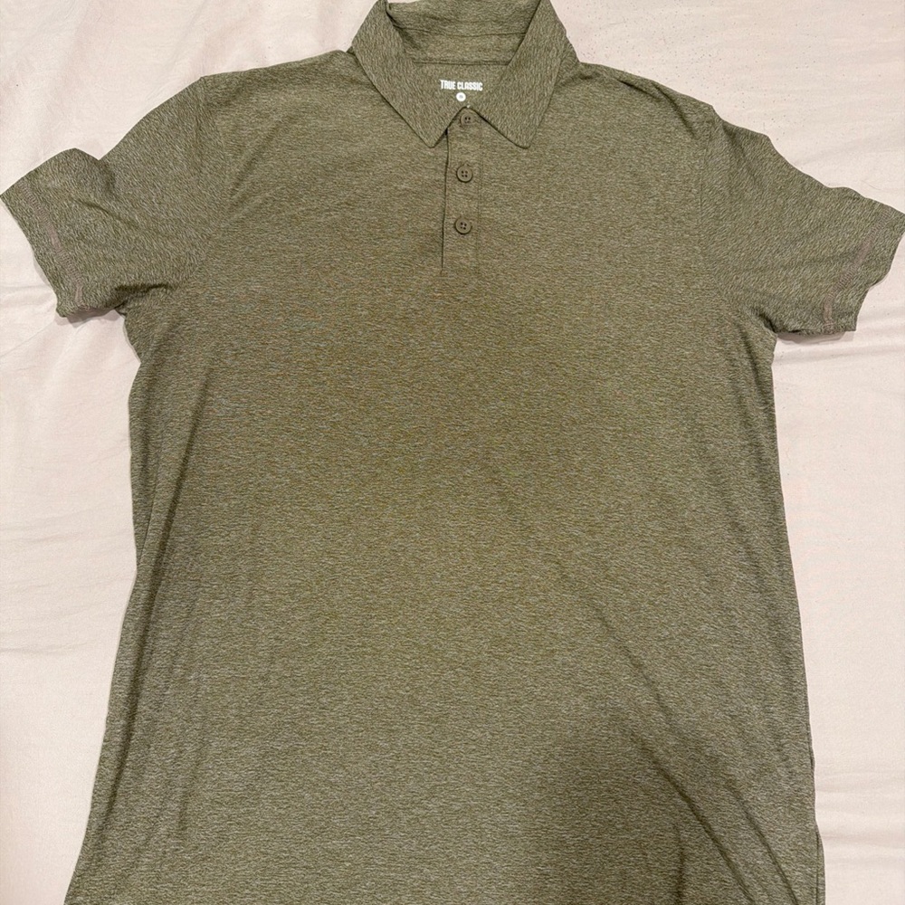 Classic Olive Polo Shirt for Men